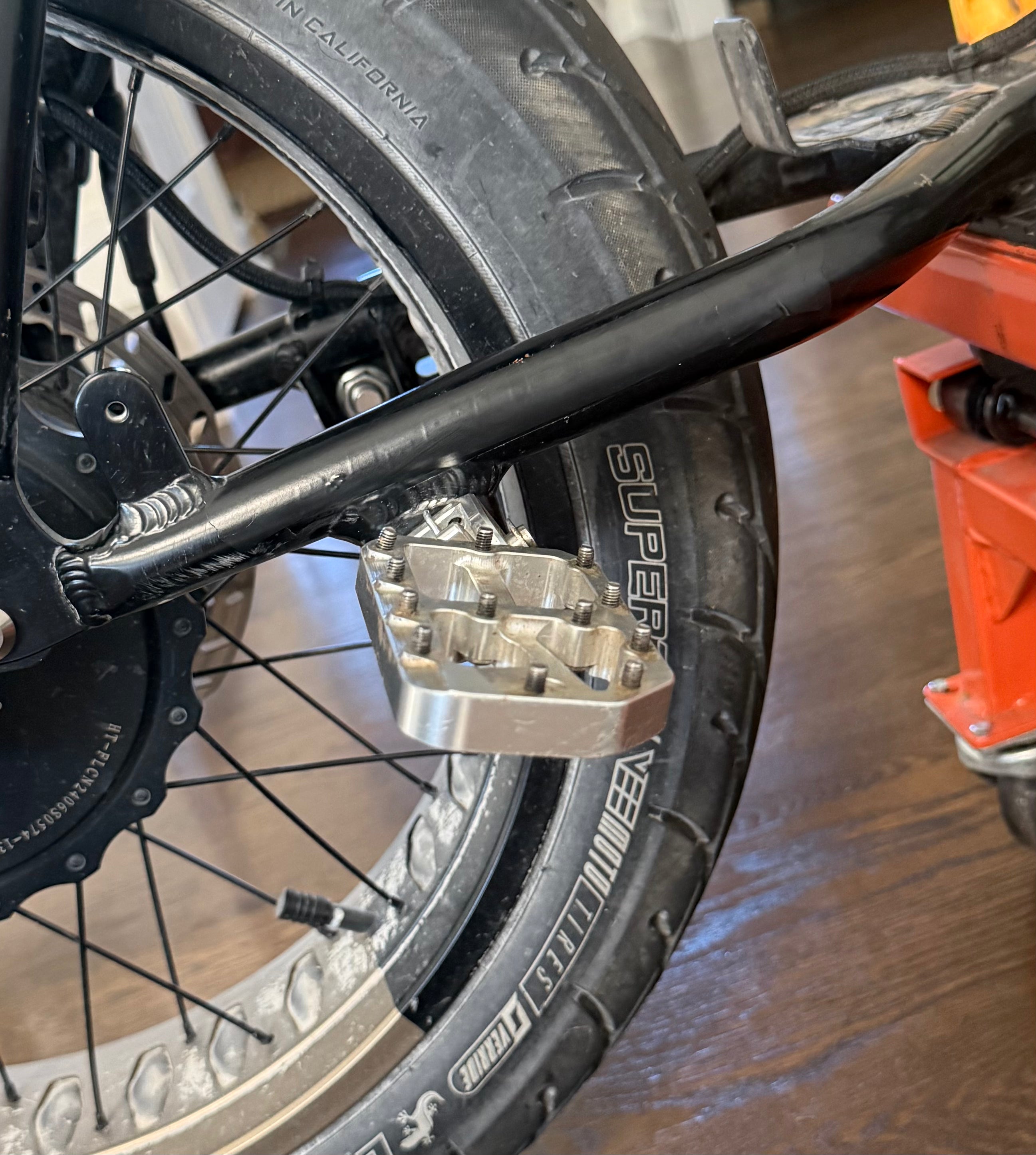 Super 73 Rear Moto Peg Kit