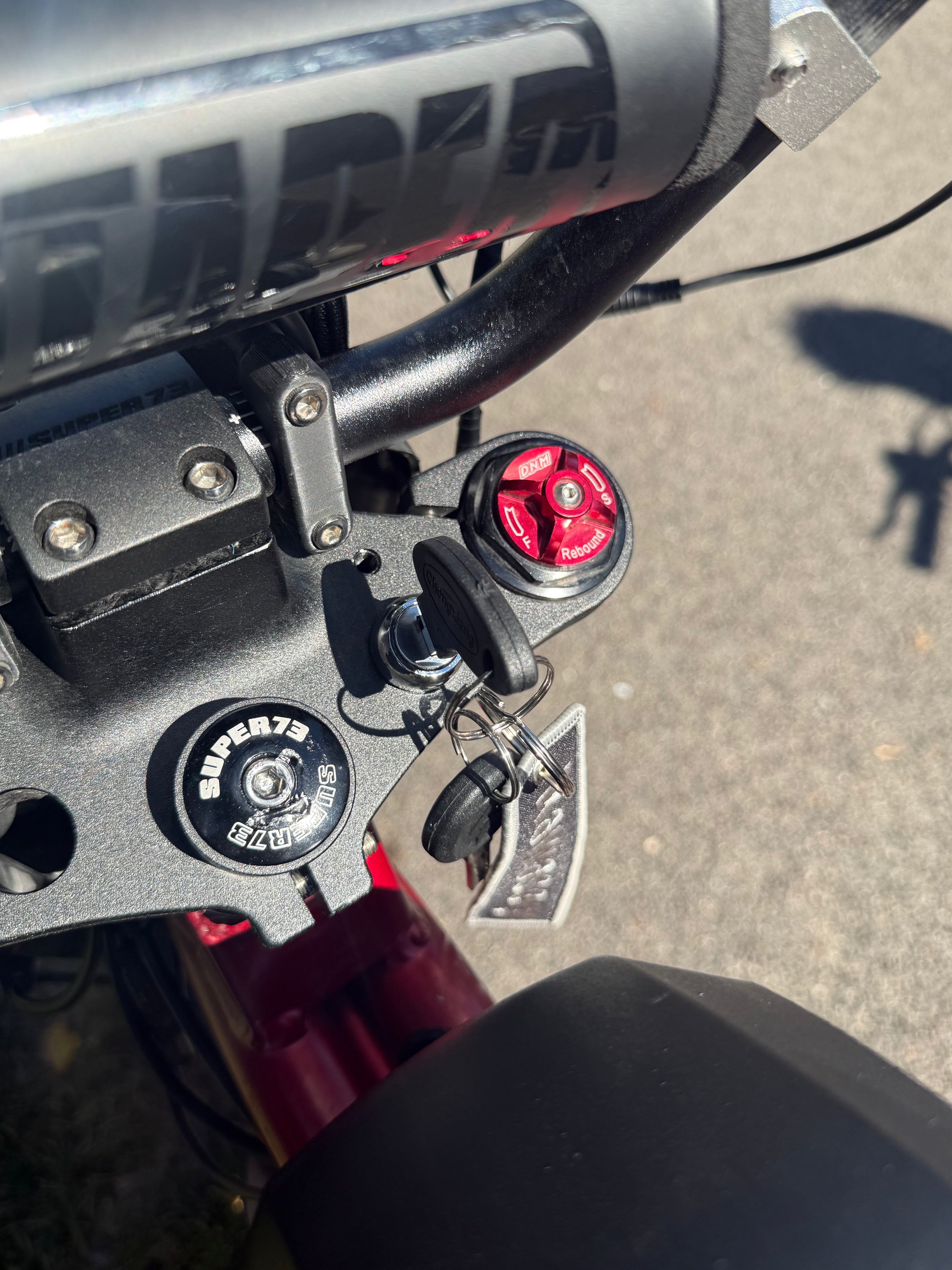 Super 73 Triple Clamp Key Ignition (1 week preorder)